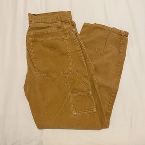 Urban Outfitters BDG brown corduroy slim straight carpenter style pants size 26